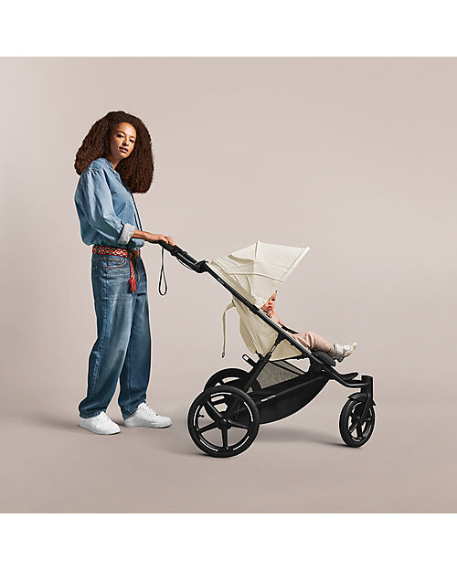 Cybex Passeggino Avi Spin - Fog Grey - Tre Ruote All-Terrain Passeggini Classici