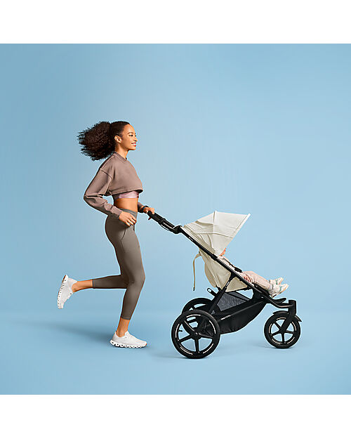 Cybex Passeggino Avi Spin - Fog Grey - Tre Ruote All-Terrain Passeggini Classici