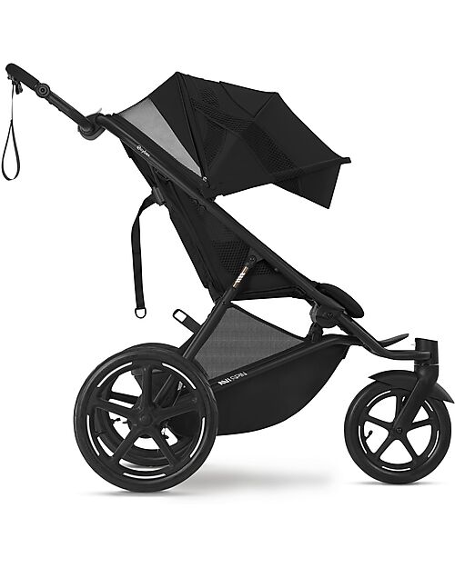 Cybex Passeggino Avi Spin - Moon Black - Tre Ruote All-Terrain Passeggini Classici