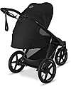 Cybex Passeggino Avi Spin - Moon Black - Tre Ruote All-Terrain Passeggini Classici