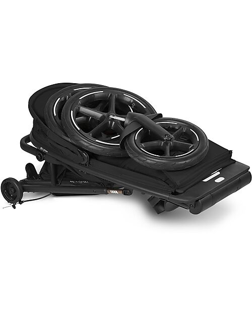 Cybex Passeggino Avi Spin - Moon Black - Tre Ruote All-Terrain Passeggini Classici