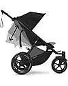 Cybex Passeggino Avi Spin - Moon Black - Tre Ruote All-Terrain Passeggini Classici