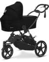 Cybex Passeggino Avi Spin - Moon Black - Tre Ruote All-Terrain Passeggini Classici