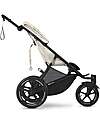 Cybex Passeggino Avi Spin - Seashell Beige - Tre Ruote All-Terrain Passeggini Classici