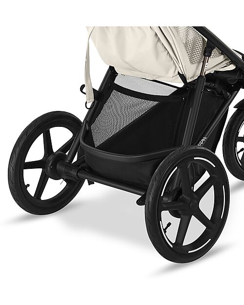 Cybex Passeggino Avi Spin - Seashell Beige - Tre Ruote All-Terrain Passeggini Classici