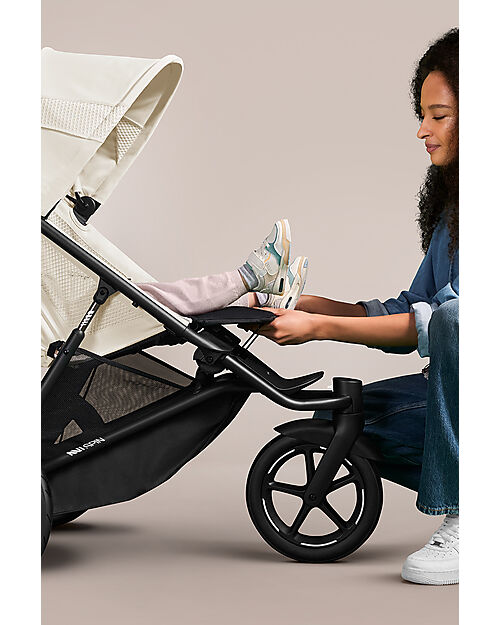 Cybex Passeggino Avi Spin - Seashell Beige - Tre Ruote All-Terrain Passeggini Classici