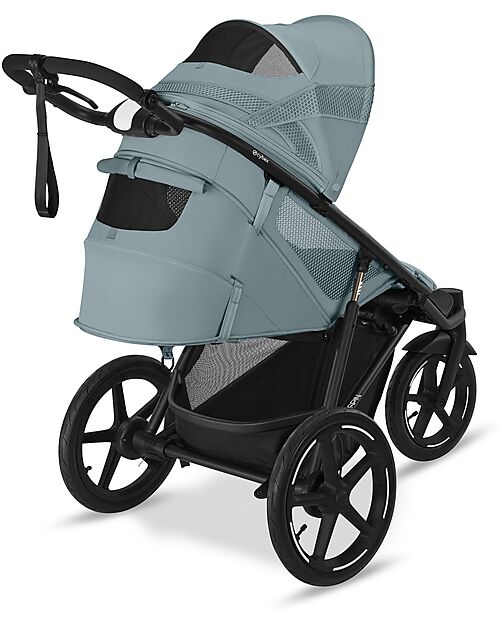 Cybex Passeggino Avi Spin - Stormy Blue - Tre Ruote All-Terrain Passeggini Classici