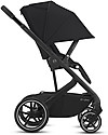 Cybex Passeggino Balios Lux S - Deep Black - Comodo dalla Nascita! Passeggini Classici