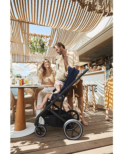 Cybex Passeggino Balios Lux S - Navy Blue - Comodo dalla Nascita! Passeggini Classici