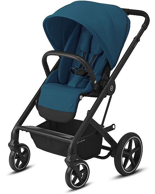 Cybex Passeggino Balios Lux S - River Blue - Comodo dalla Nascita! Passeggini Classici