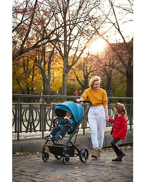 Cybex Passeggino Balios Lux S - River Blue - Comodo dalla Nascita! Passeggini Classici
