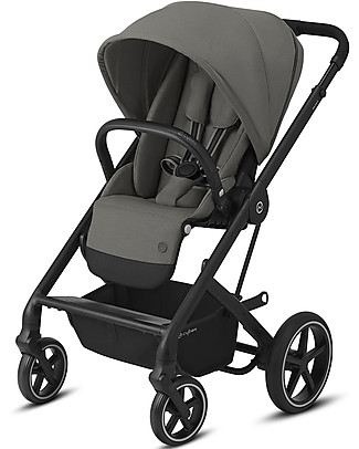Cybex Passeggino Balios Lux S - Soho Grey - Comodo dalla Nascita! Passeggini Classici