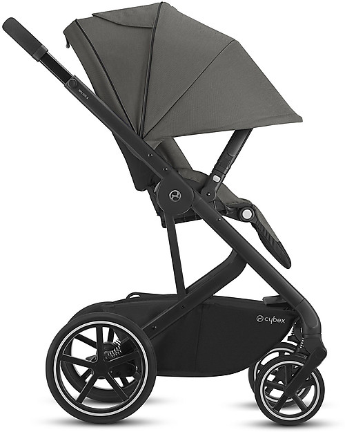 Cybex Passeggino Balios Lux S - Soho Grey - Comodo dalla Nascita! Passeggini Classici