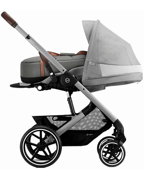 Cybex Passeggino Balios S Lux - Argento-Lava Grey - dalla Nascita ai 4 Anni Passeggini Classici