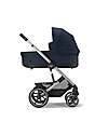 Cybex Passeggino Balios S Lux - Argento-Ocean Blue - dalla Nascita ai 4 Anni Passeggini Classici