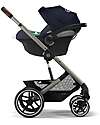 Cybex Passeggino Balios S Lux - Argento-Ocean Blue - dalla Nascita ai 4 Anni Passeggini Classici