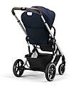 Cybex Passeggino Balios S Lux - Argento-Ocean Blue - dalla Nascita ai 4 Anni Passeggini Classici