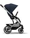Cybex Passeggino Balios S Lux - Argento-Ocean Blue - dalla Nascita ai 4 Anni Passeggini Classici