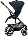 Cybex Passeggino Balios S Lux - Argento-Ocean Blue - dalla Nascita ai 4 Anni Passeggini Classici
