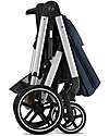 Cybex Passeggino Balios S Lux - Argento-Ocean Blue - dalla Nascita ai 4 Anni Passeggini Classici