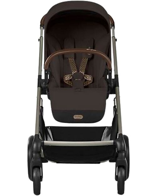 Cybex Passeggino Balios S Lux - Chocolate Brown - Telaio Tortora - dalla Nascita ai 4 anni Passeggini Classici