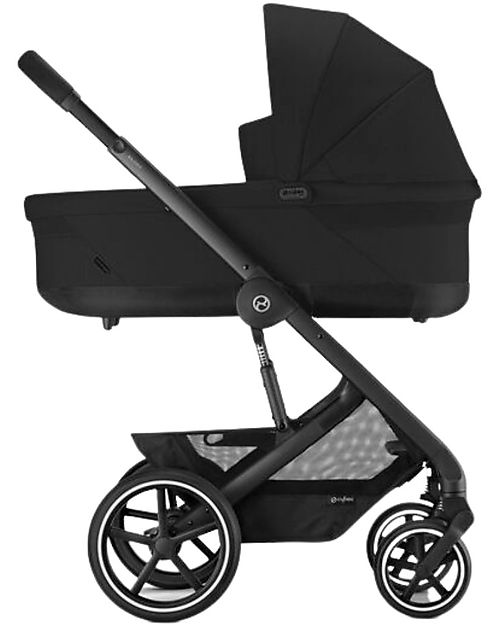 Cybex Passeggino Balios S Lux - Nero-Moon Black - dalla Nascita ai 4 Anni Passeggini Classici