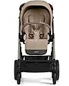 Cybex Passeggino Balios S Lux - Taupe - Almond Beige - dalla Nascita ai 4 Anni Passeggini Classici