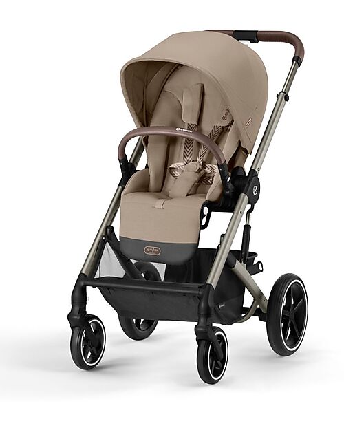 Cybex Passeggino Balios S Lux - Taupe - Almond Beige - dalla Nascita ai 4 Anni Passeggini Classici