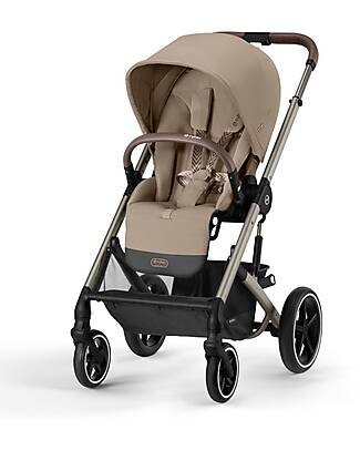 Cybex Passeggino Balios S Lux - Taupe - Almond Beige - dalla Nascita ai 4 Anni Passeggini Classici