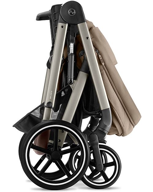 Cybex Passeggino Balios S Lux - Taupe - Almond Beige - dalla Nascita ai 4 Anni Passeggini Classici