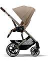 Cybex Passeggino Balios S Lux - Taupe - Almond Beige - dalla Nascita ai 4 Anni Passeggini Classici