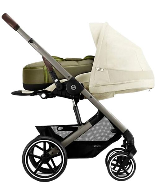 Cybex Passeggino Balios S Lux - Tortora-Seashell Beige - dalla Nascita ai 4 Anni Passeggini Classici