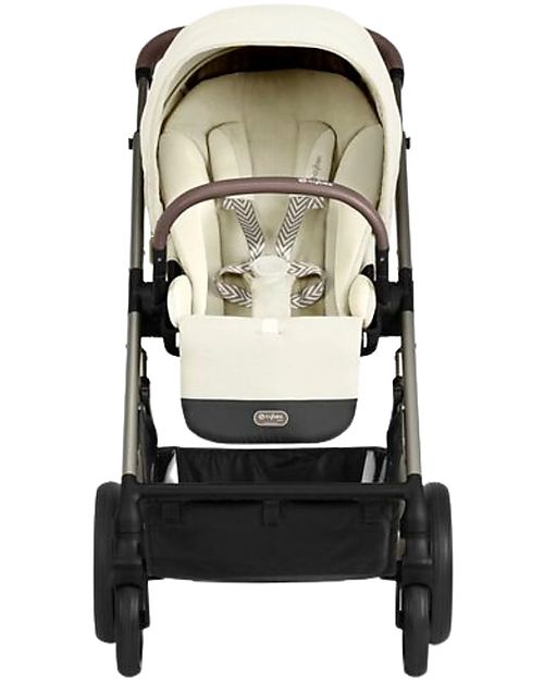 Cybex Passeggino Balios S Lux - Tortora-Seashell Beige - dalla Nascita ai 4 Anni Passeggini Classici
