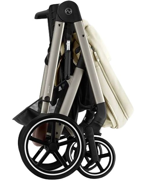 Cybex Passeggino Balios S Lux - Tortora-Seashell Beige - dalla Nascita ai 4 Anni Passeggini Classici