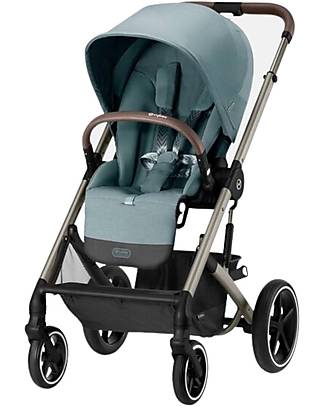 Cybex Passeggino Balios S Lux - Tortora-Sky Blue - dalla Nascita ai 4 Anni Passeggini Classici