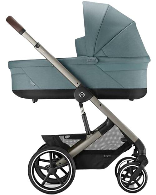 Cybex Passeggino Balios S Lux - Tortora-Sky Blue - dalla Nascita ai 4 Anni Passeggini Classici