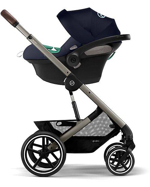 Cybex Passeggino Balios S Lux - Tortora-Sky Blue - dalla Nascita ai 4 Anni Passeggini Classici