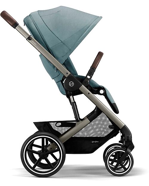 Cybex Passeggino Balios S Lux - Tortora-Sky Blue - dalla Nascita ai 4 Anni Passeggini Classici