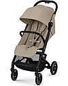 Cybex Passeggino Beezy - Almond Beige/Beige - Il Più Compatto Passeggini Leggeri