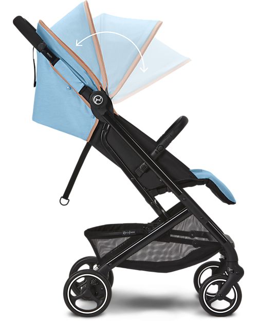 Cybex Passeggino Beezy - Beach Blue/Turquoise - Comfort in Città dalla Nascita! Passeggini Leggeri