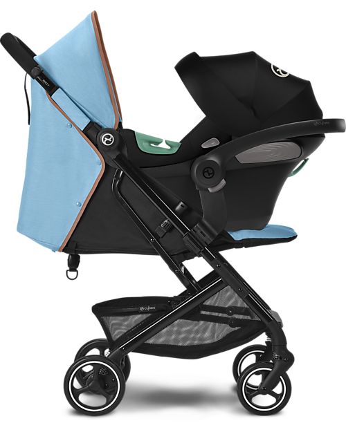 Cybex Passeggino Beezy - Beach Blue/Turquoise - Comfort in Città dalla Nascita! Passeggini Leggeri