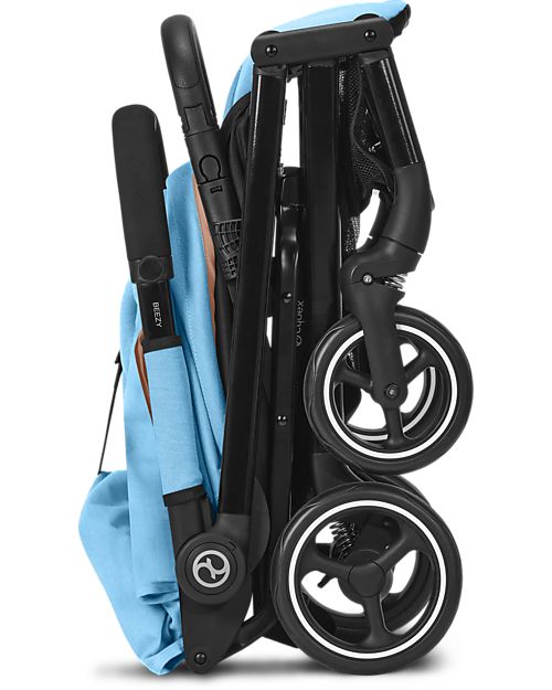 Cybex Passeggino Beezy - Beach Blue/Turquoise - Comfort in Città dalla Nascita! Passeggini Leggeri
