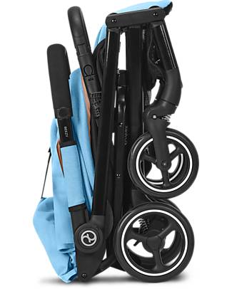Cybex Passeggino Beezy - Beach Blue/Turquoise - Comfort in Città dalla Nascita! Passeggini Leggeri