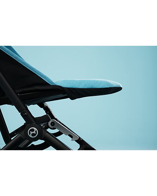 Cybex Passeggino Beezy - Beach Blue/Turquoise - Comfort in Città dalla Nascita! Passeggini Leggeri