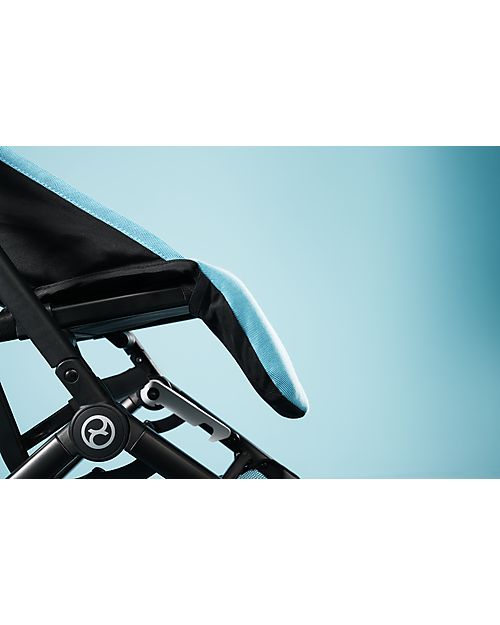 Cybex Passeggino Beezy - Beach Blue/Turquoise - Comfort in Città dalla Nascita! Passeggini Leggeri