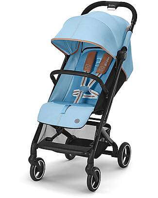 Cybex Passeggino Beezy - Beach Blue/Turquoise - con Cintura One-Pull Passeggini Leggeri