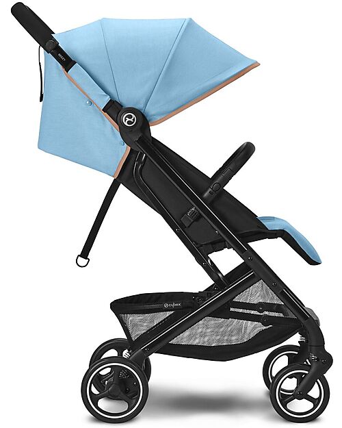 Cybex Passeggino Beezy - Beach Blue/Turquoise - con Cintura One-Pull Passeggini Leggeri
