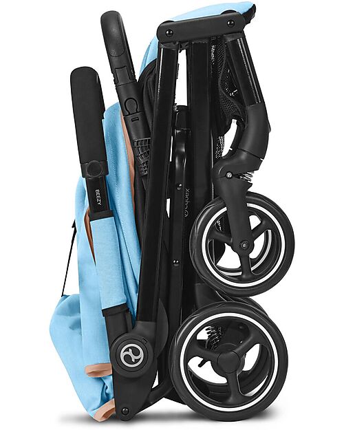 Cybex Passeggino Beezy - Beach Blue/Turquoise - con Cintura One-Pull Passeggini Leggeri
