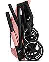 Cybex Passeggino Beezy - Candy Pink - Telaio Nero - Il più Compatto Passeggini Leggeri