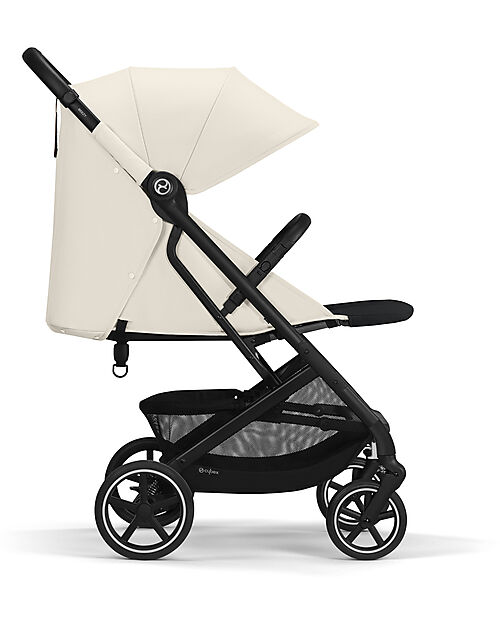 Cybex Passeggino Beezy - Canvas White/Light Beige - Il Più Compatto Passeggini Leggeri